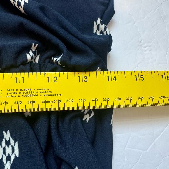 NWOT Maurices Women's Sleeveless Halter Dress Strappy Navy Blue M Knee Length - Picture 9 of 9